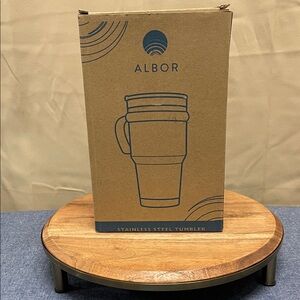 Albor 30oz Stainless Steel Tumbler - teal/aqua blue (cyan)